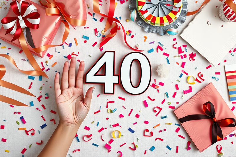 40th birthday party decorations mistakes — 40th Birthday Party Decorations Mistakes (the finished result)