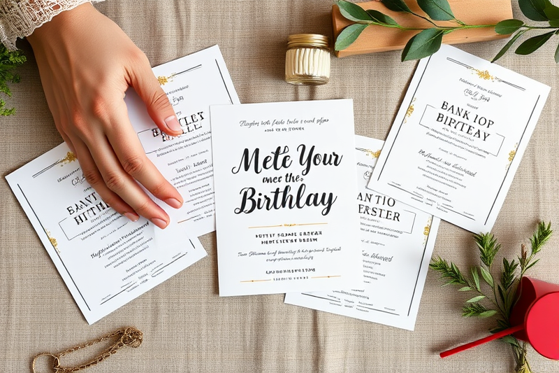 easy adult milestone birthday parties decor — Easy Adult Milestone Birthday Parties Decor (the finished result)