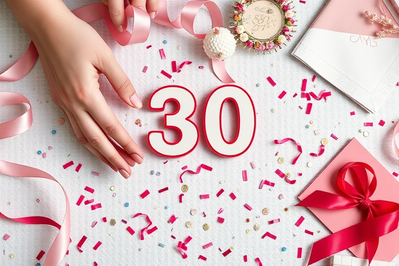 30th birthday party themes for her — 30th Birthday Party Themes For Her (the finished result)
