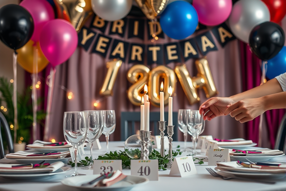 40th birthday decorations ideas — 40th Birthday Decorations Ideas (step by step)