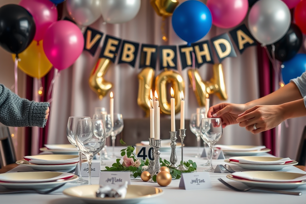 40th birthday parties for beginners — 40th Birthday Parties For Beginners (step by step)