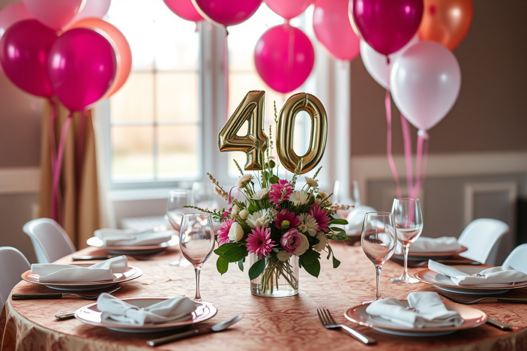 40th Birthday Parties Ideas