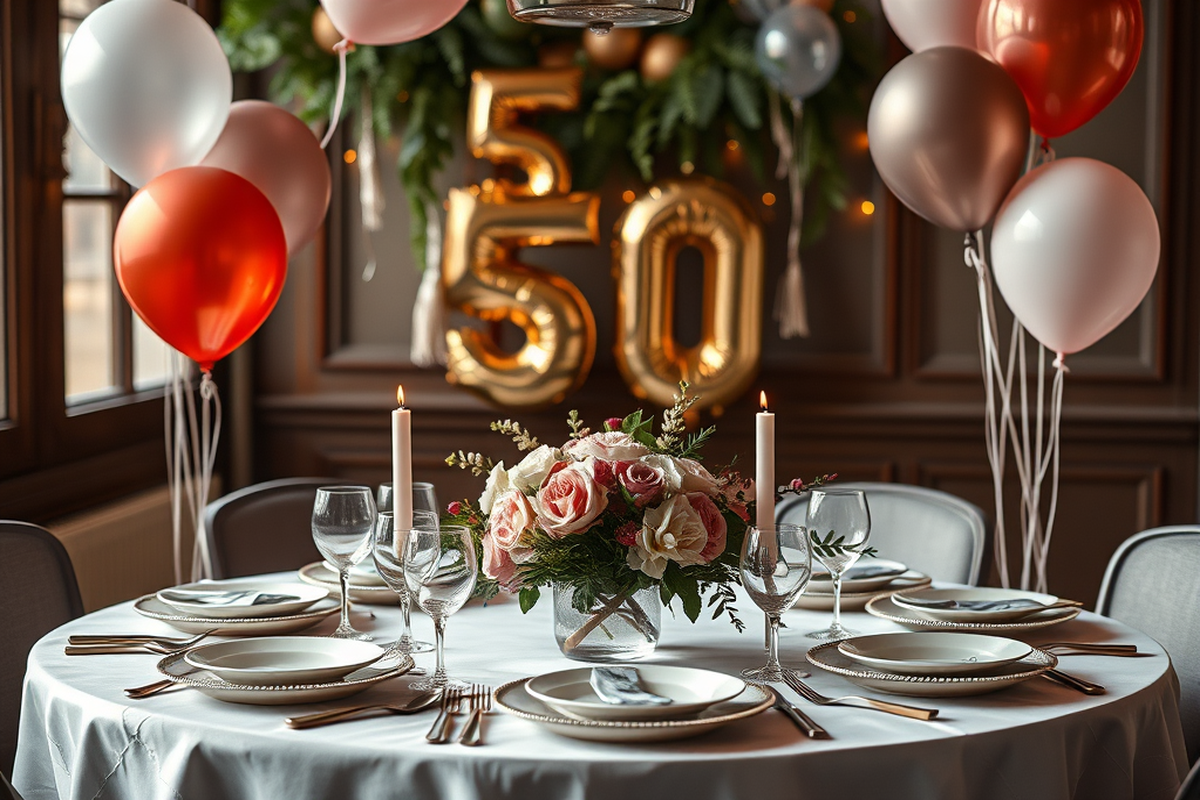50th birthday party themes for him — 50th Birthday Party Themes For Him