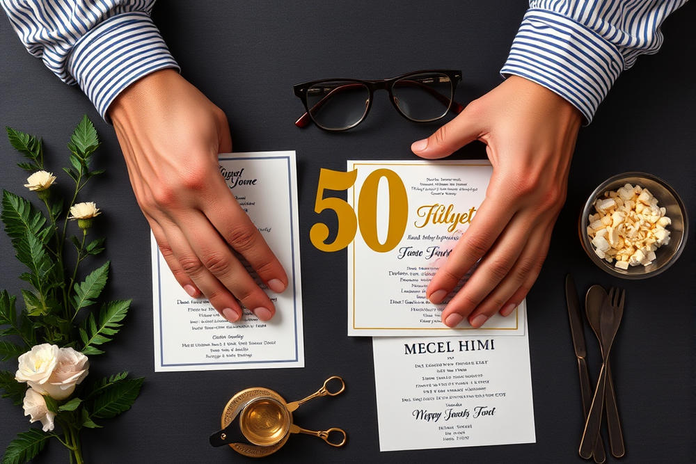 50th birthday party themes for him — 50th Birthday Party Themes For Him (the finished result)
