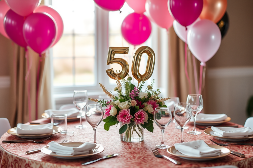 50th Birthday Party Themes For Women