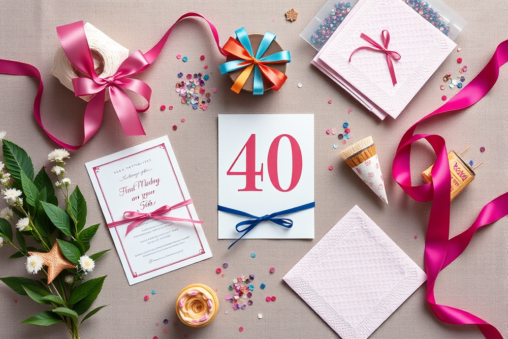 activities for a 40th birthday party — Activities For A 40th Birthday Party (the finished result)