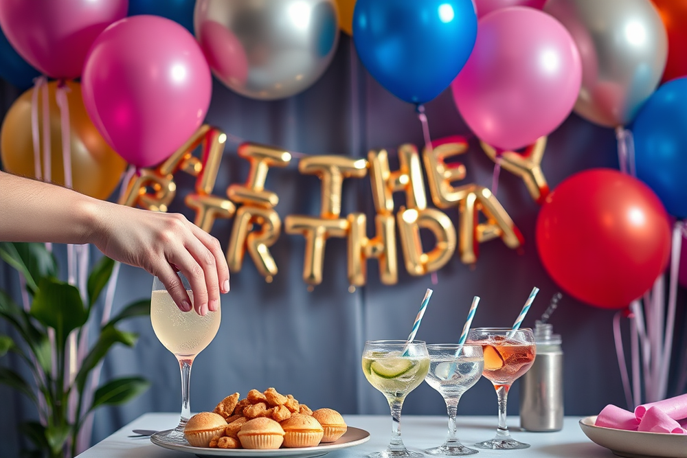 adult milestone birthday parties food & drinks — Adult Milestone Birthday Parties Food & Drinks (step by step)