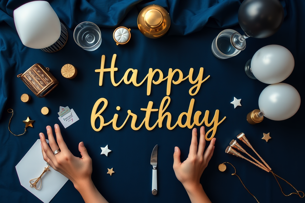 adult milestone birthday parties themes printable — Adult Milestone Birthday Parties Themes Printable (the finished result)