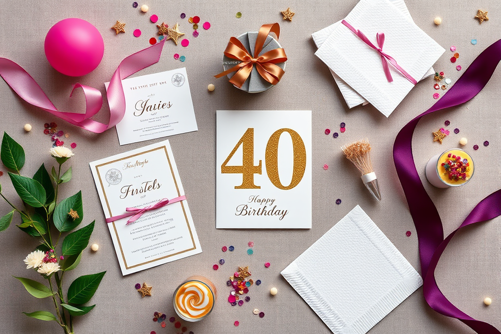 best 40th birthday parties — Best 40th Birthday Parties (the finished result)