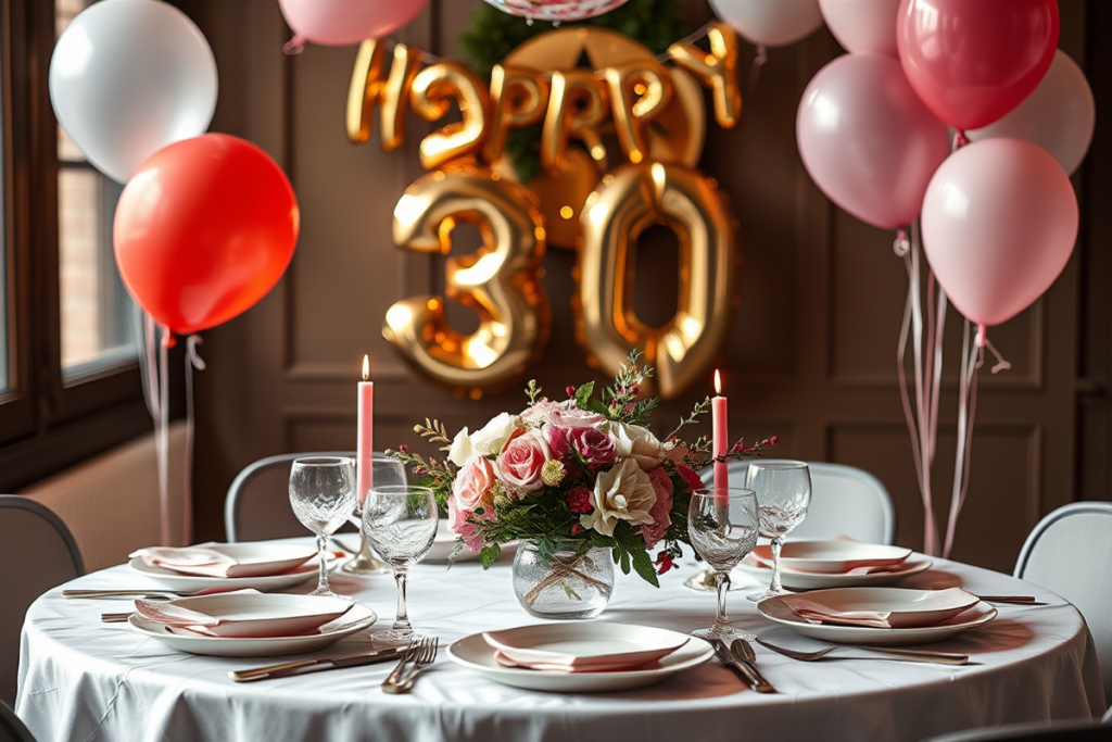 Budget 30th Birthday Party Decorations