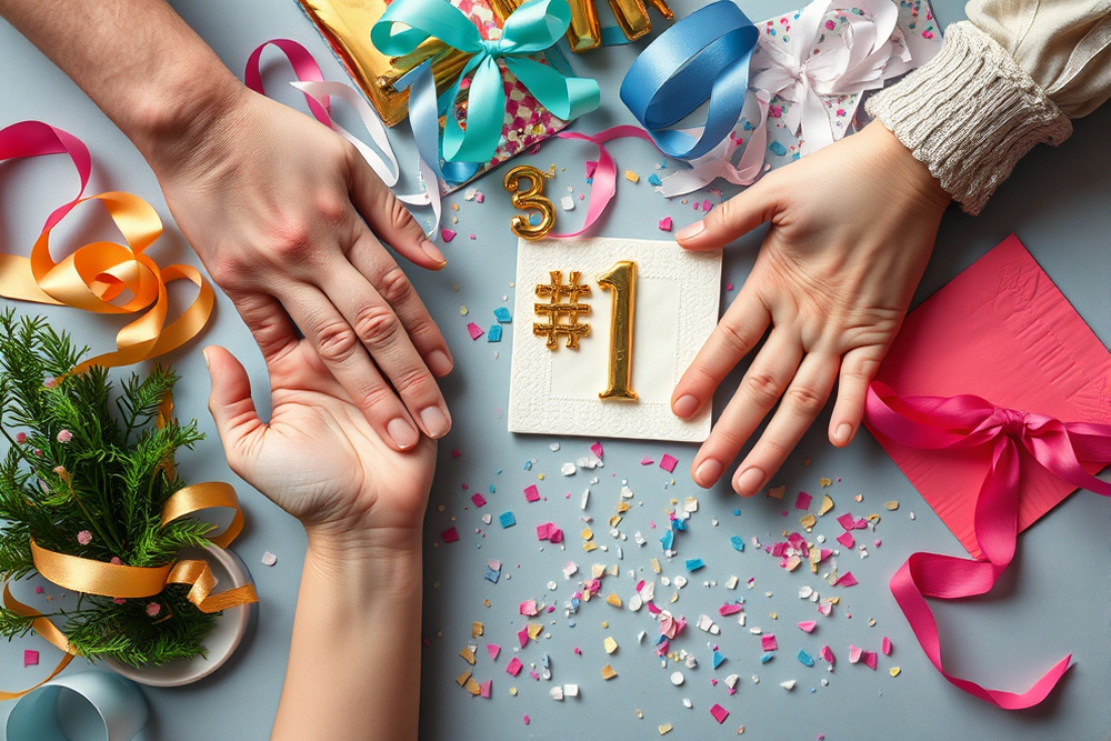 budget adult milestone birthday parties — Budget Adult Milestone Birthday Parties (the finished result)