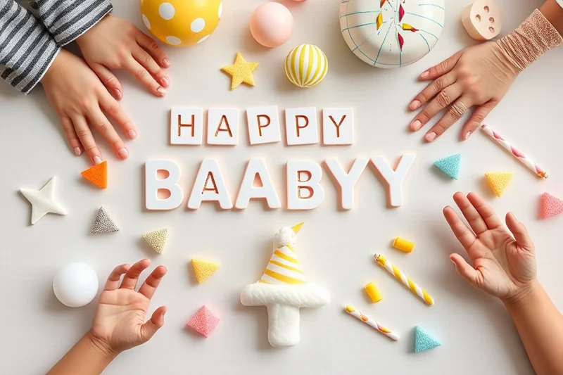 budget baby monthly milestone theme — Budget Baby Monthly Milestone Theme (the finished result)