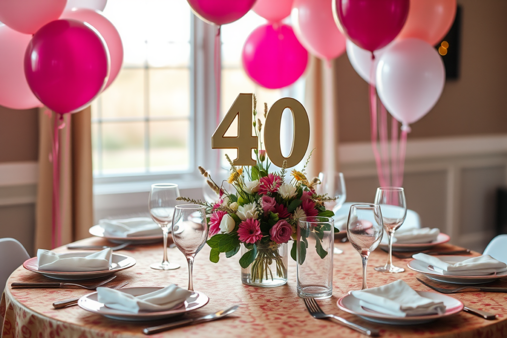 Easy 40th Birthday Parties