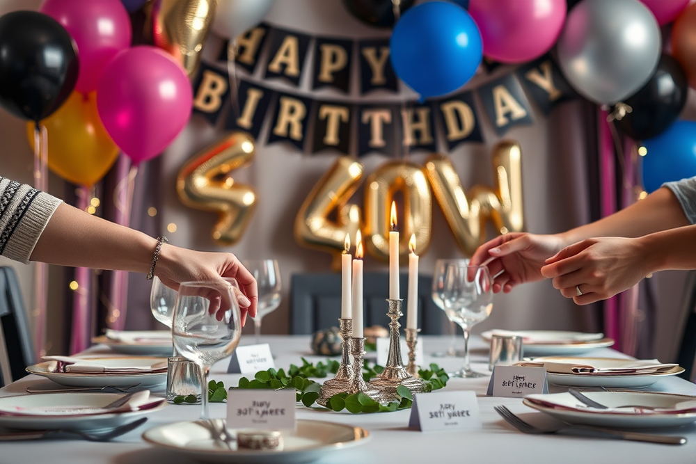easy 40th birthday parties — Easy 40th Birthday Parties (step by step)