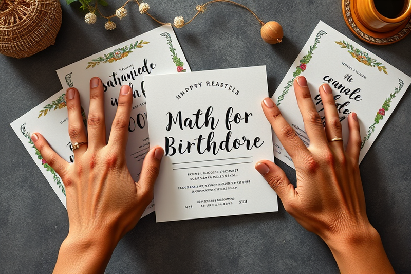 easy adult milestone birthday parties invitations — Easy Adult Milestone Birthday Parties Invitations (the finished result)