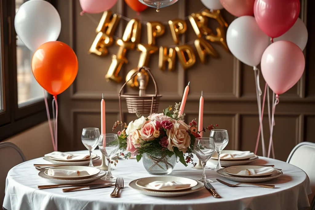 Easy Adult Milestone Birthday Parties Themes Decor