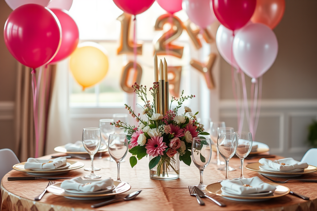 Milestone Birthday Party Decorations