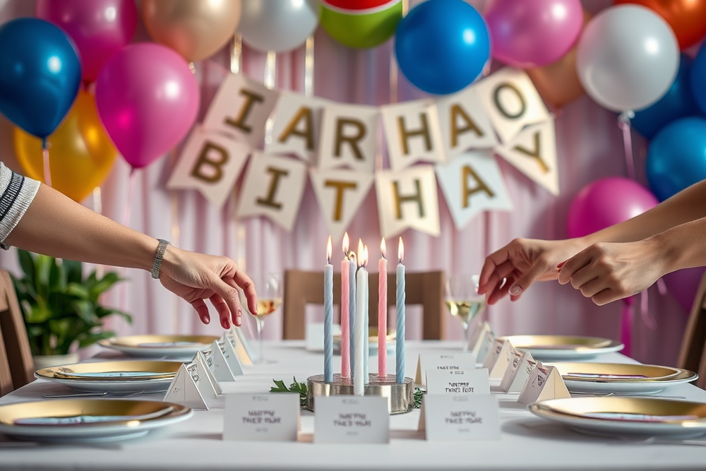 milestone birthday party decorations — Milestone Birthday Party Decorations (step by step)