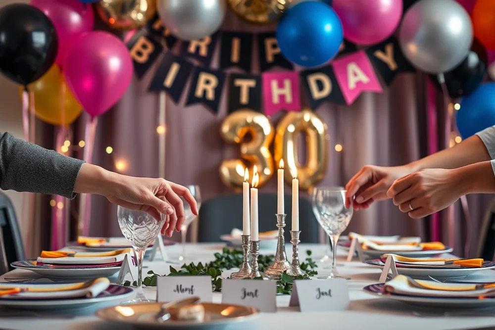 30th birthday parties — 30th Birthday Parties (step by step)