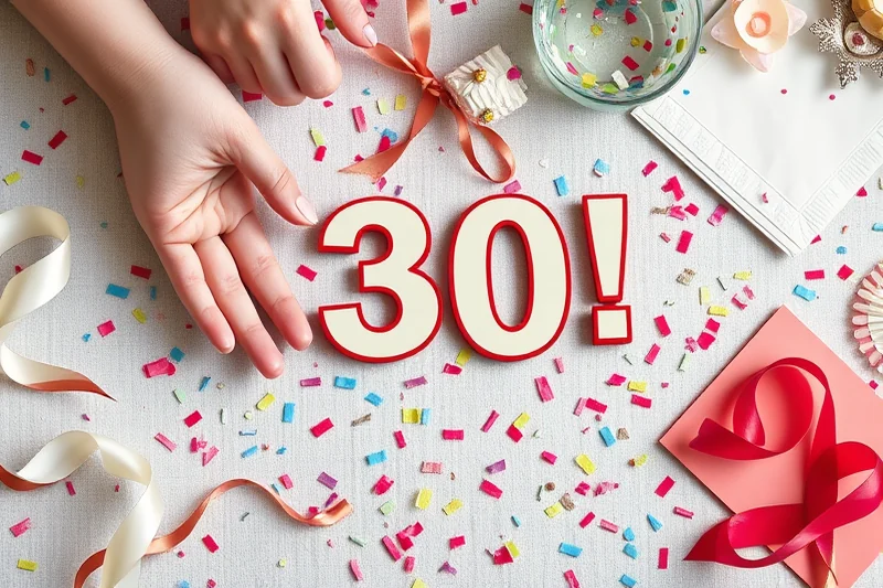 30th birthday party ideas at home — 30th Birthday Party Ideas At Home (the finished result)