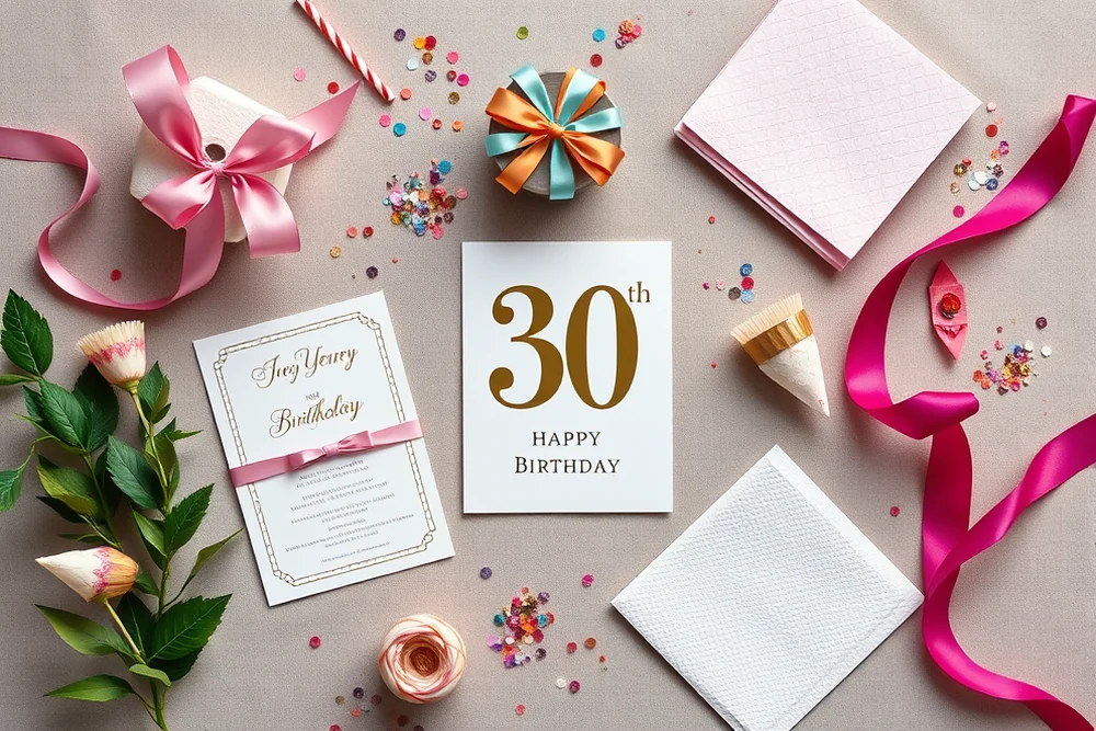 30th birthday party ideas — 30th Birthday Party Ideas (the finished result)