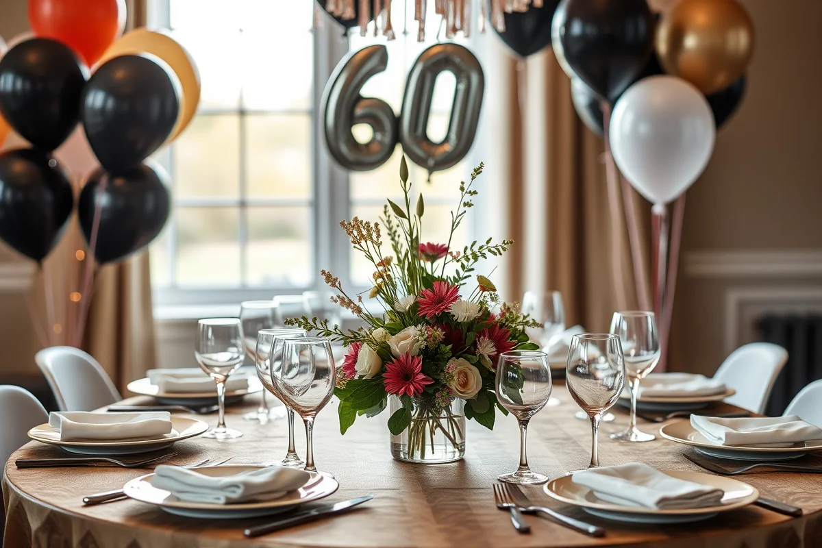 60th birthday party ideas for men — 60th Birthday Party Ideas For Men