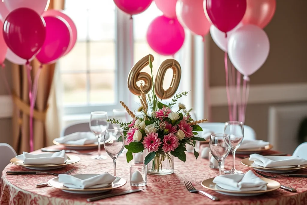 60th Birthday Party Ideas Women