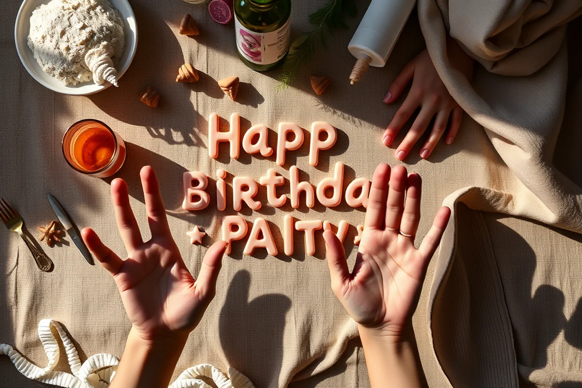 adult milestone birthday parties budget tips — Adult Milestone Birthday Parties Budget Tips (the finished result)