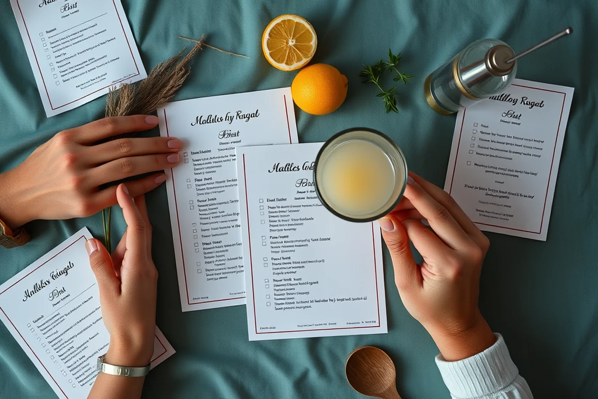 adult milestone birthday parties drinks checklist — Adult Milestone Birthday Parties Drinks Checklist (the finished result)