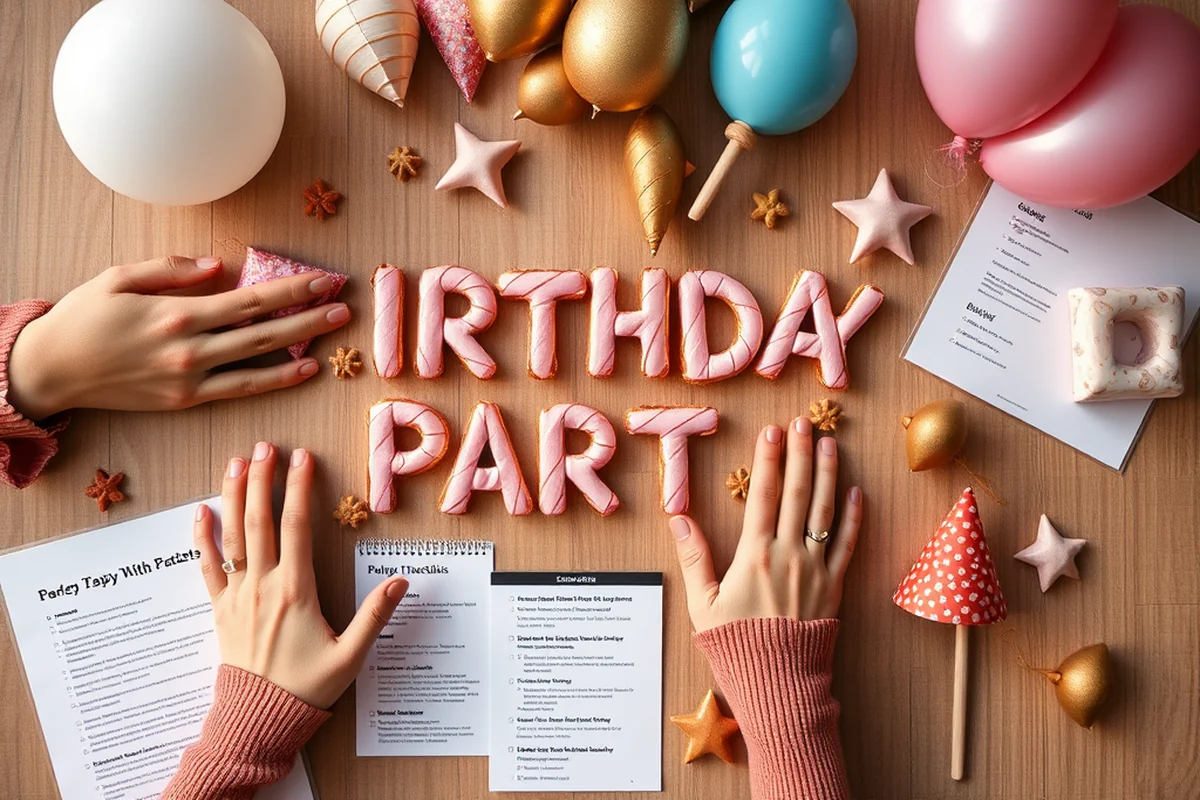 adult milestone birthday parties planning checklists timelines step by step — Adult Milestone Birthday Parties Planning Checklists Timelines Step By Step (the finished result)
