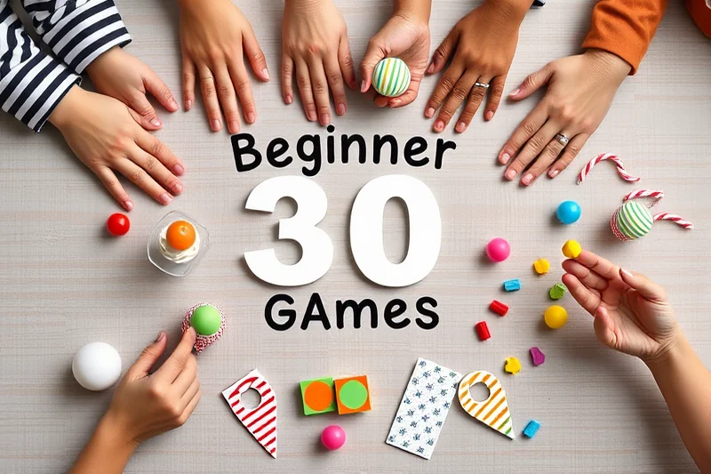 beginner 30th birthday party games — Beginner 30th Birthday Party Games (the finished result)