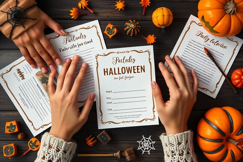 beginner adult halloween party games ideas — Beginner Adult Halloween Party Games Ideas (the finished result)