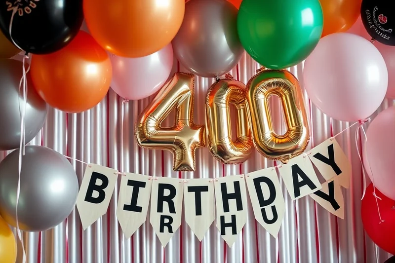 budget 40th birthday parties — Budget 40th Birthday Parties (step by step)