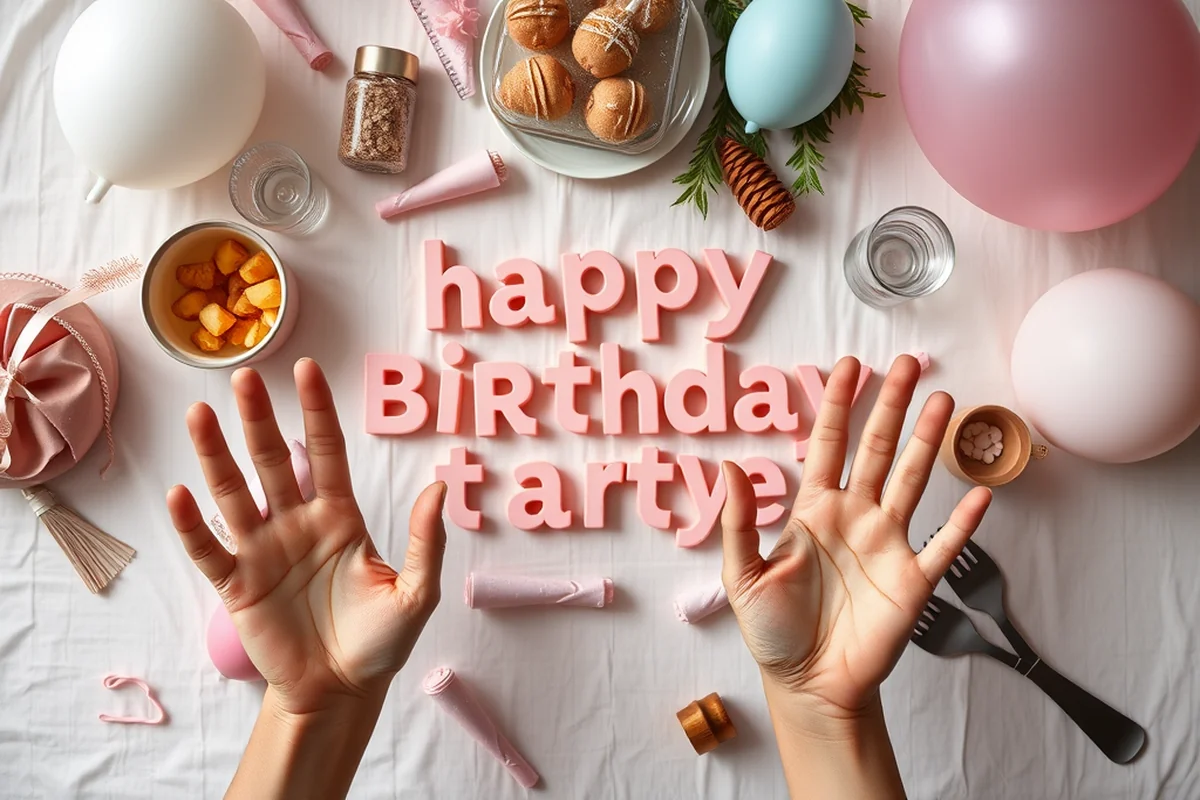 budget adult milestone birthday parties themes — Budget Adult Milestone Birthday Parties Themes (the finished result)
