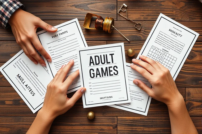 budget adult party games for birthday indoors — Budget Adult Party Games For Birthday Indoors (the finished result)