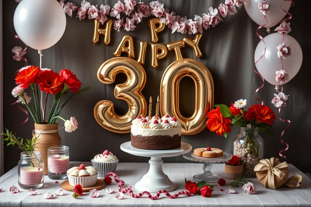 Diy 30th Birthday Party Ideas