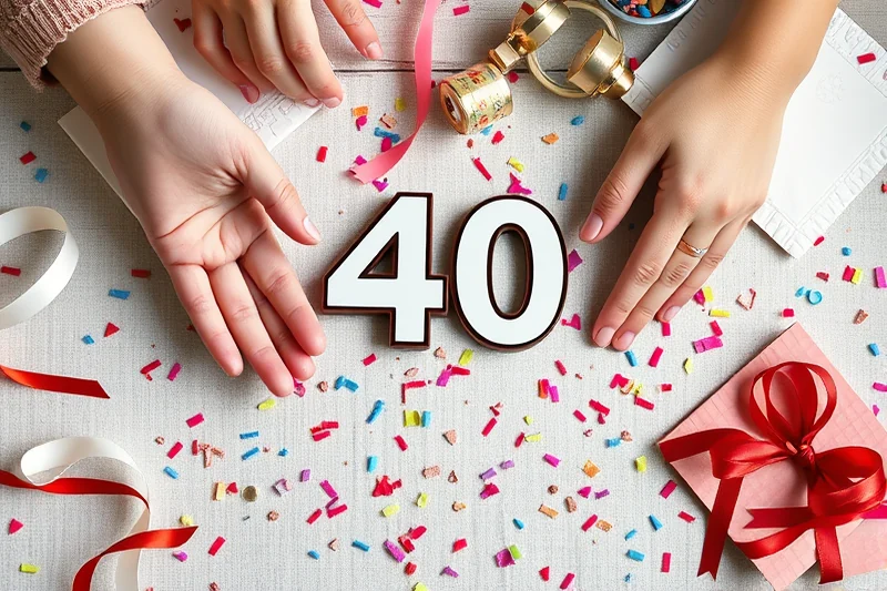diy 40th birthday parties ideas — Diy 40th Birthday Parties Ideas (the finished result)