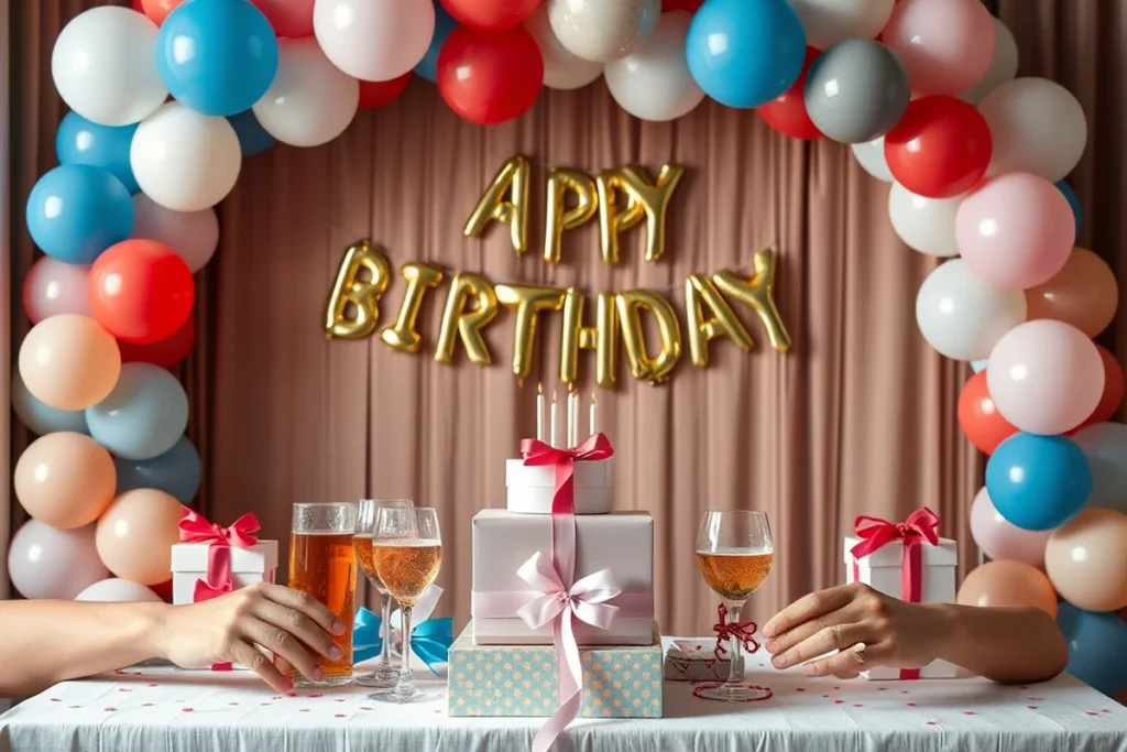 Easy Adult Milestone Birthday Parties Food Drinks