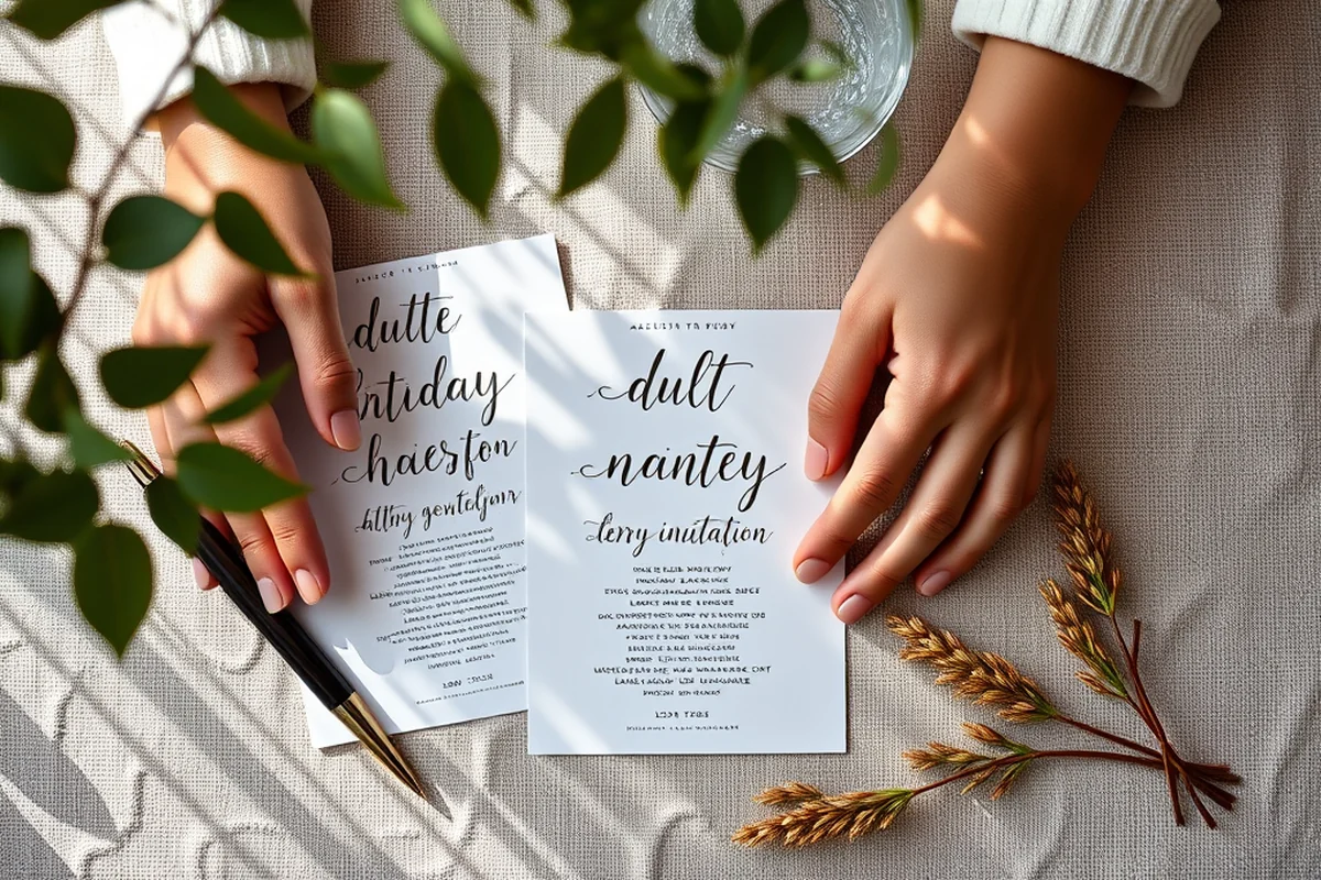 how to budget adult milestone birthday parties — How To Budget Adult Milestone Birthday Parties (the finished result)