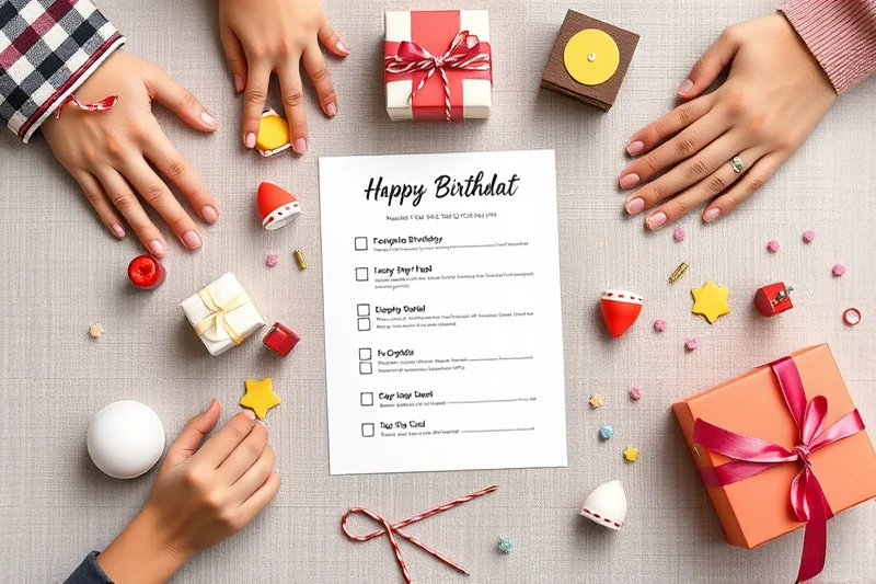 ideas for milestone birthday gifts checklist — Ideas For Milestone Birthday Gifts Checklist (the finished result)