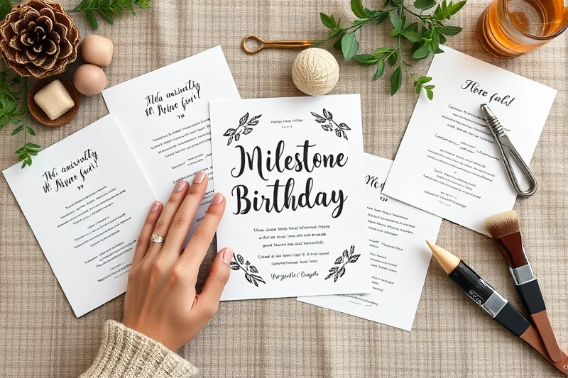 milestone birthday ideas for adults without tools — Milestone Birthday Ideas For Adults Without Tools (the finished result)