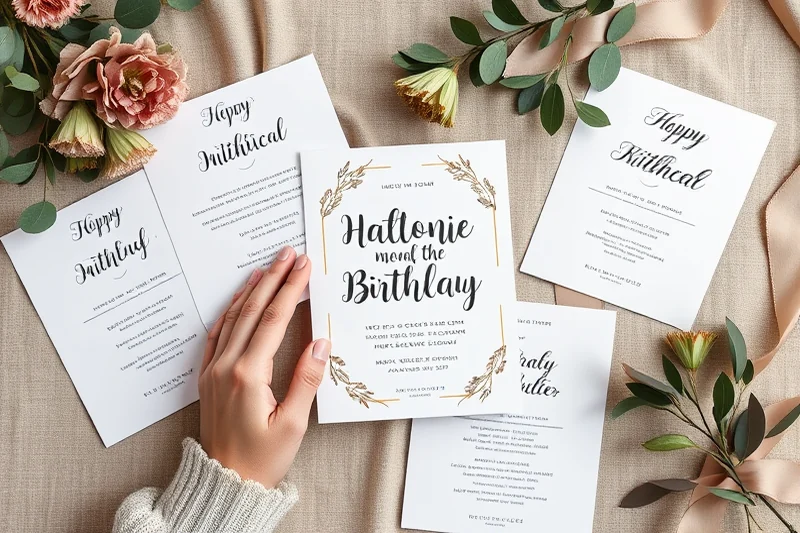 modern milestone birthday ideas for women — Modern Milestone Birthday Ideas For Women (the finished result)