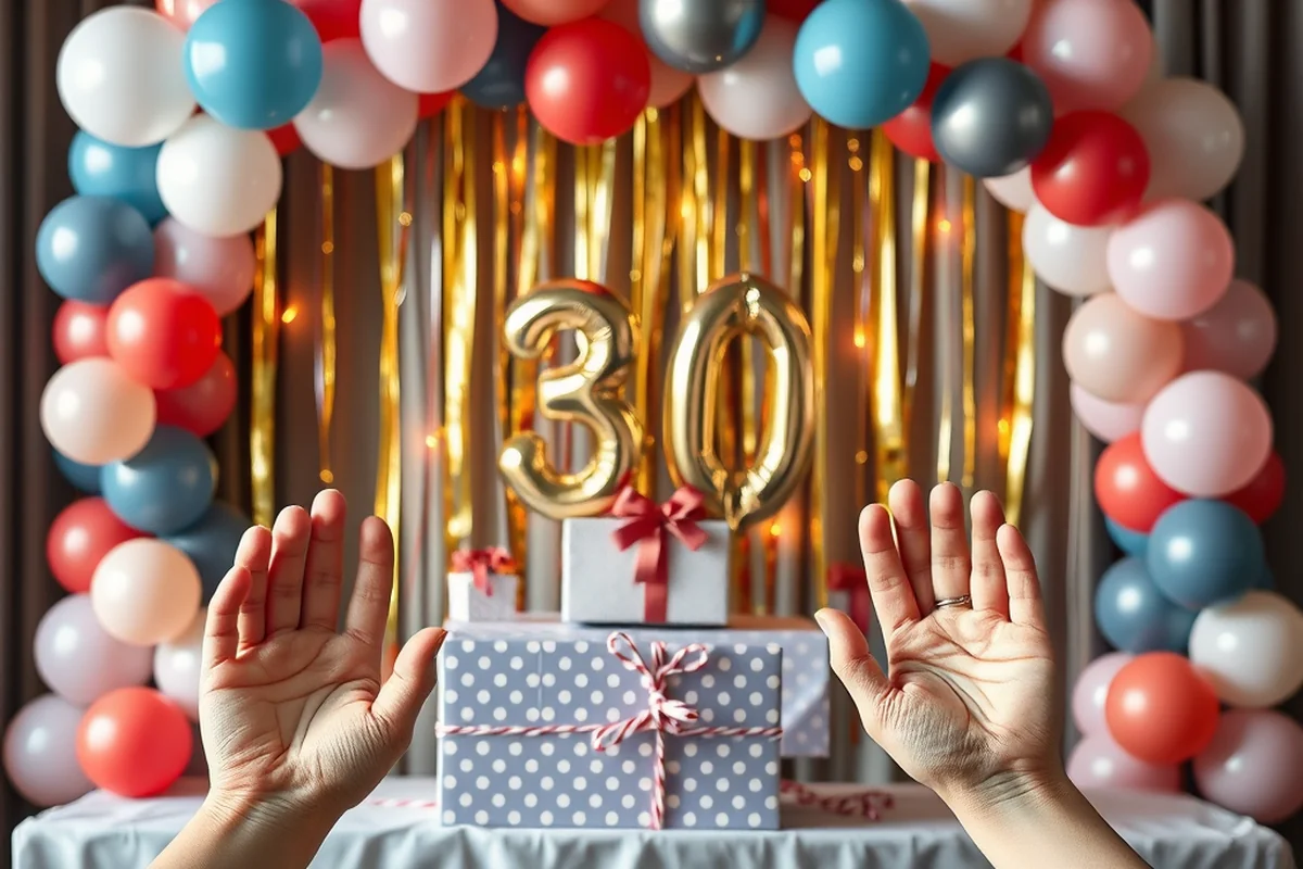 small 30th birthday party invitations — Small 30th Birthday Party Invitations