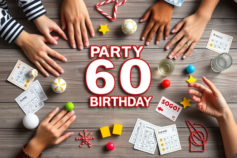 top adult party games for 60th birthday — Top Adult Party Games For 60th Birthday (the finished result)