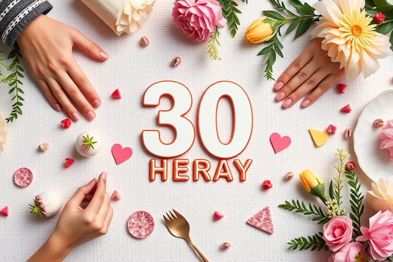 30th birthday party ideas for her — 30th Birthday Party Ideas For Her (the finished result)