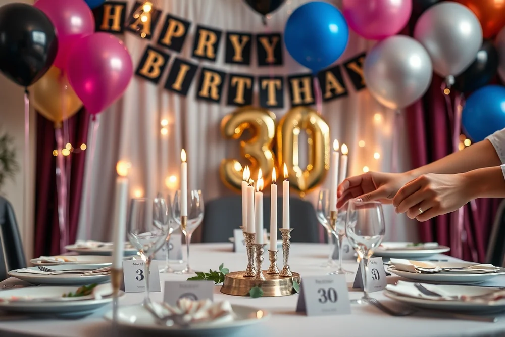 30th birthday party invitations — 30th Birthday Party Invitations (step by step)