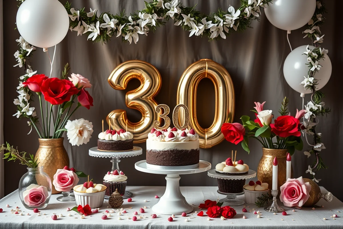 30th birthday party theme ideas — 30th Birthday Party Theme Ideas