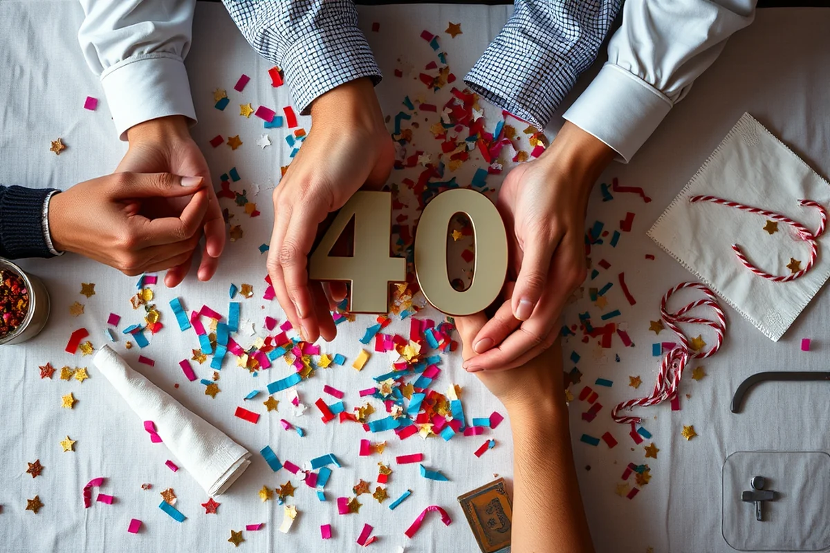40th birthday decorations for men — 40th Birthday Decorations For Men