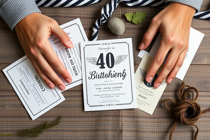 40th birthday decorations for men — 40th Birthday Decorations For Men (the finished result)