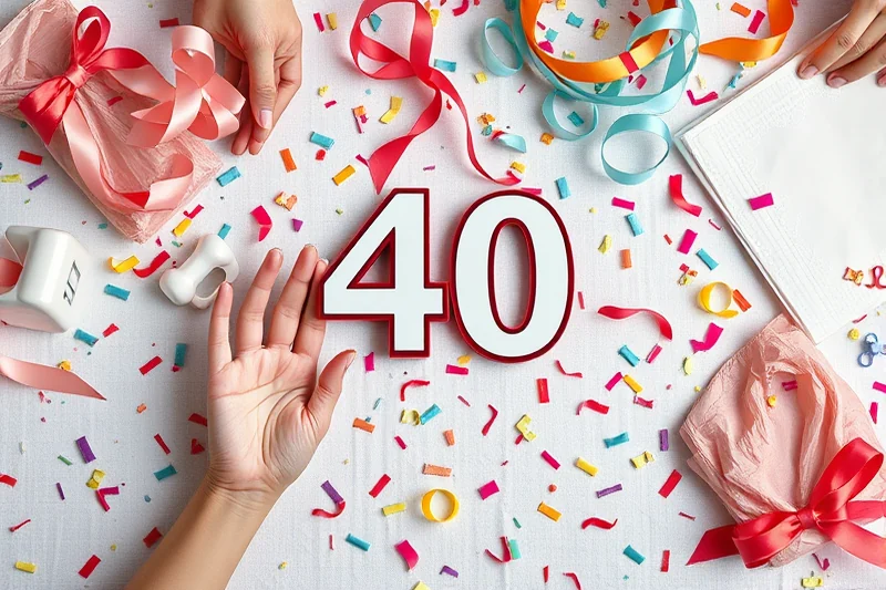40th birthday decorations near me — 40th Birthday Decorations Near Me (the finished result)
